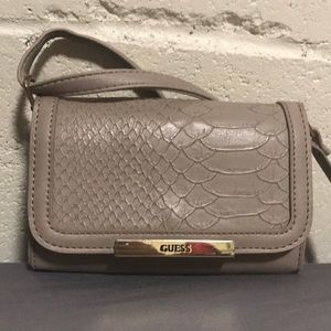 Guess faux Snake skin shoulder bag